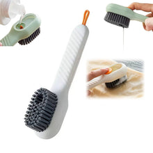 Multifunctional Scrubbing Brush with Liquid / Soap Dispenser, Cleaning Brush with Liquid / Soap Dispenser, Shoe Brush for Cleaning, Cloth Cleaning Brush with Handle Liquid Shoe Brush For Shoe Clothes (1 Pc)