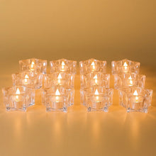 12 LED Crystal Smokeless Candles