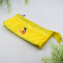 Smart Double Pocket Zipper Pouch – Multipurpose, Washable Stationery Organizer for School & Travel (2-Pocket)