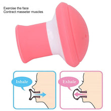 Card packing of silicone facial exerciser, breathing type face slimmer.