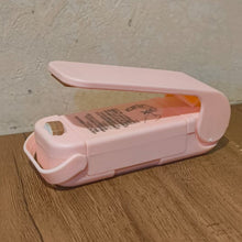 Mini Plastic Bag Sealer – Portable Heat Sealing Machine, Battery Operated (1 Pc / Mix Design)