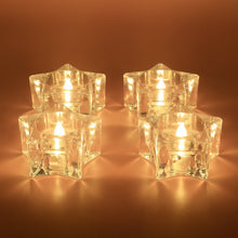 12 LED Crystal Smokeless Candles