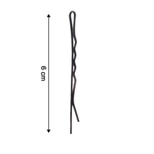 Big Black Hair Bobby Pins (24 Pc)